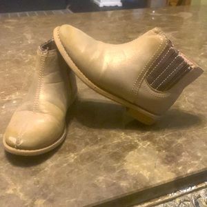 Cute little girl boots.